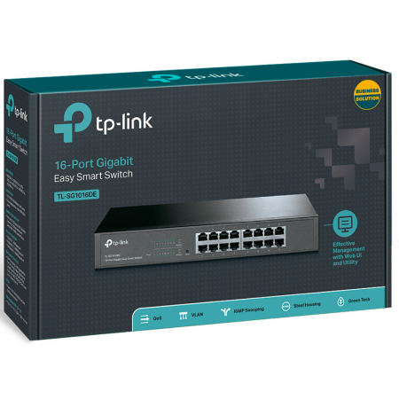 SXWITCH TP-LINK 16P GIGA SMART TL-SG1016DE